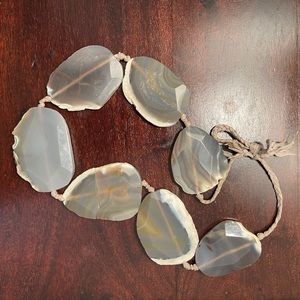 Stone necklace